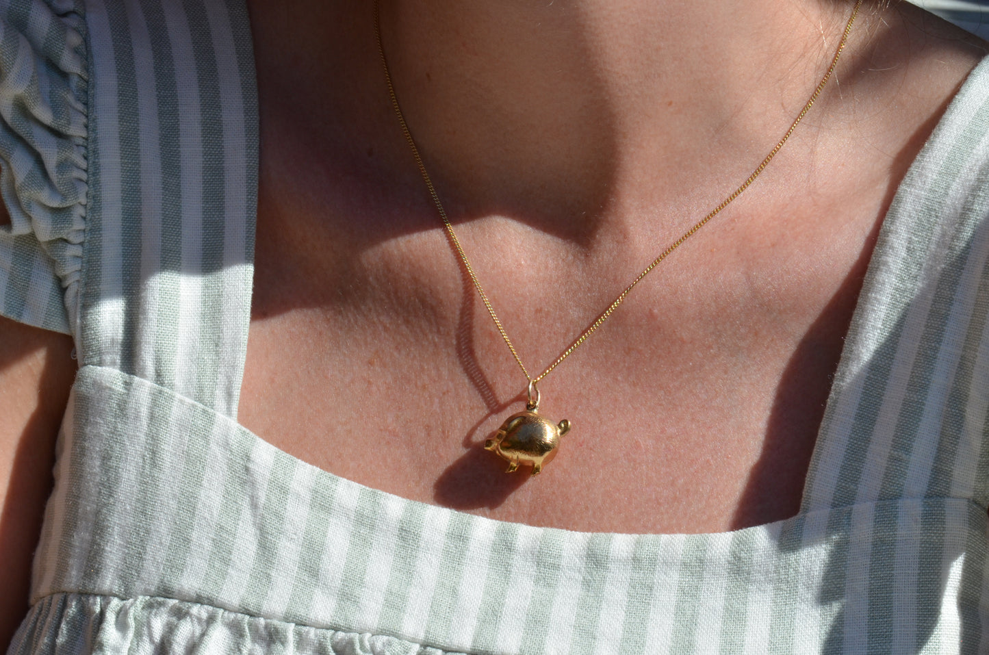 Extra Puffy Pig Charm