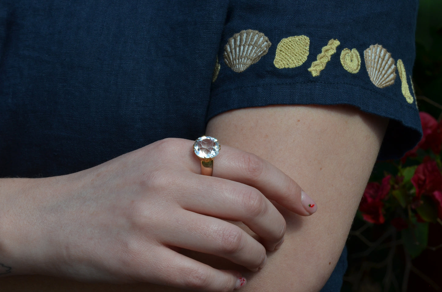 Ample Antique Paste Ring