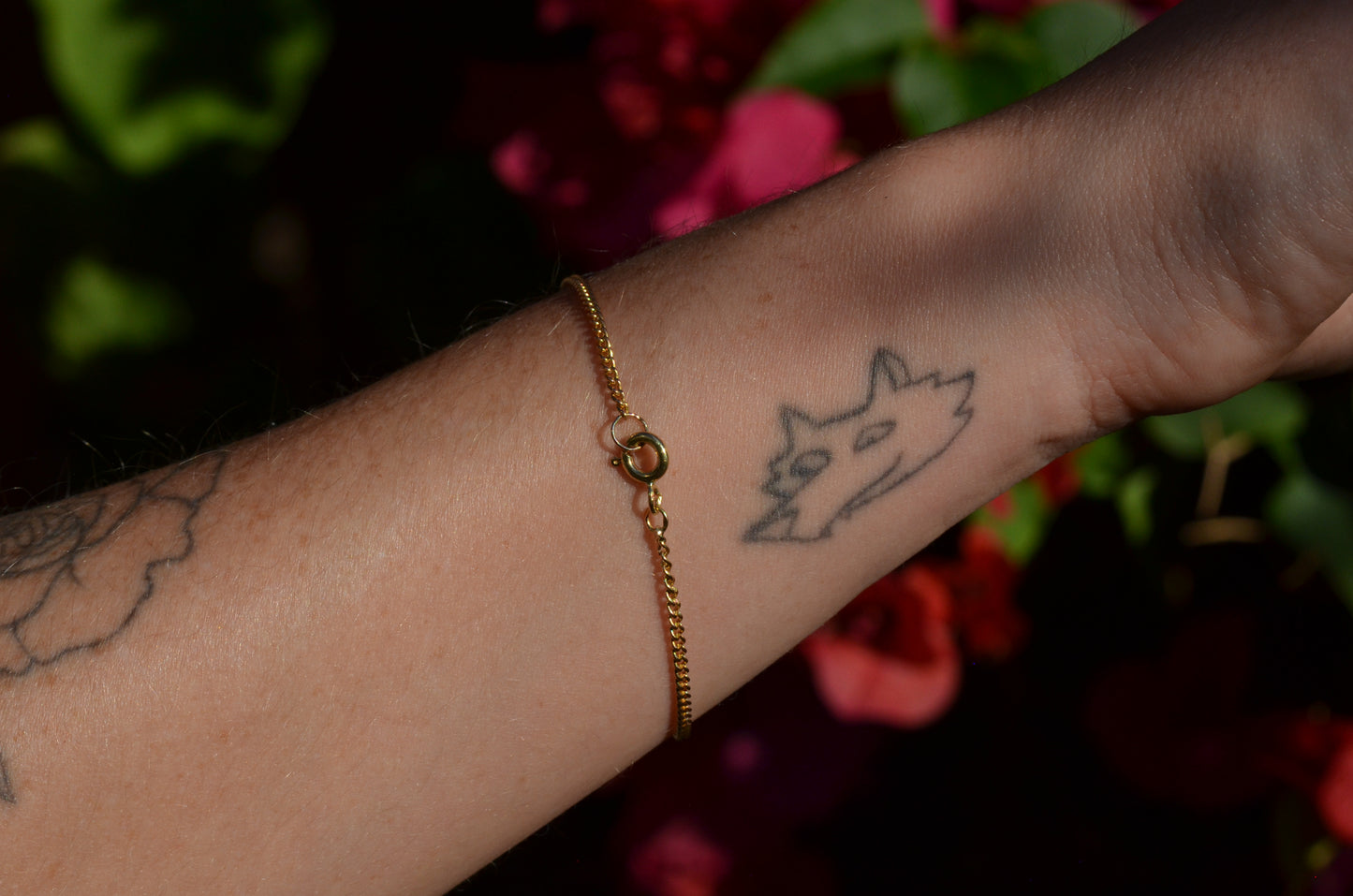 Dainty Portuguese Curb Bracelet