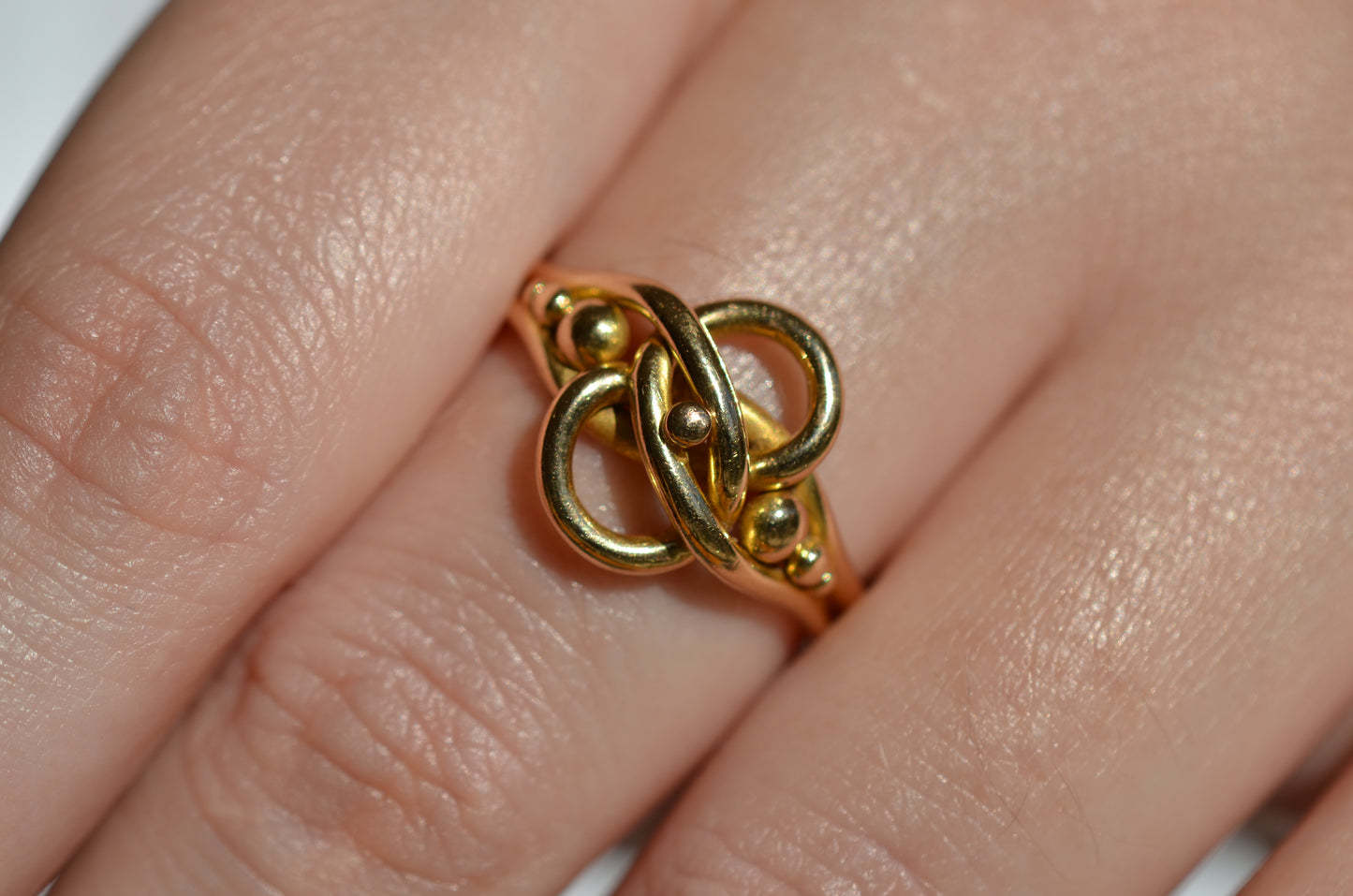 Lush Antique Lover's Knot Ring