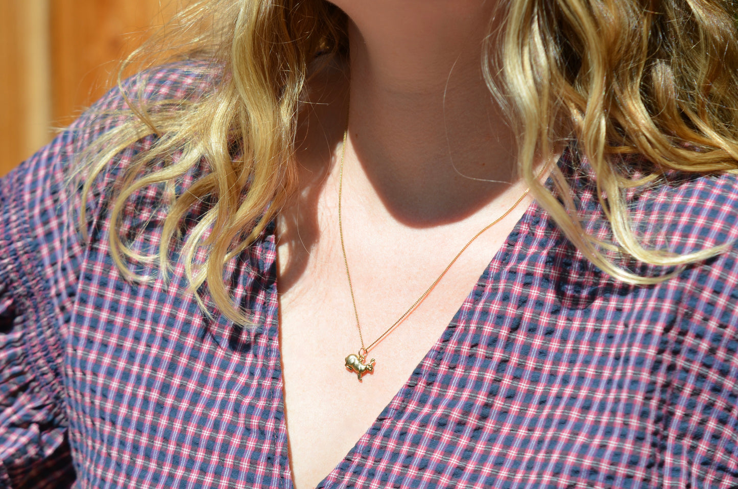 Petite Vintage Rabbit Charm