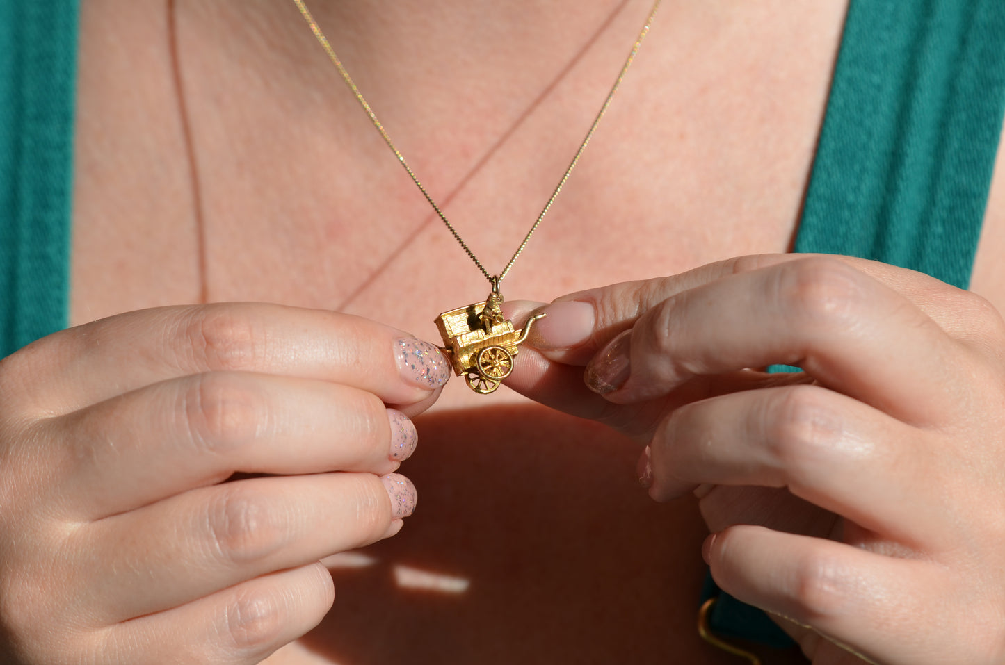 Playful Vintage Organ Grinder's Monkey Charm