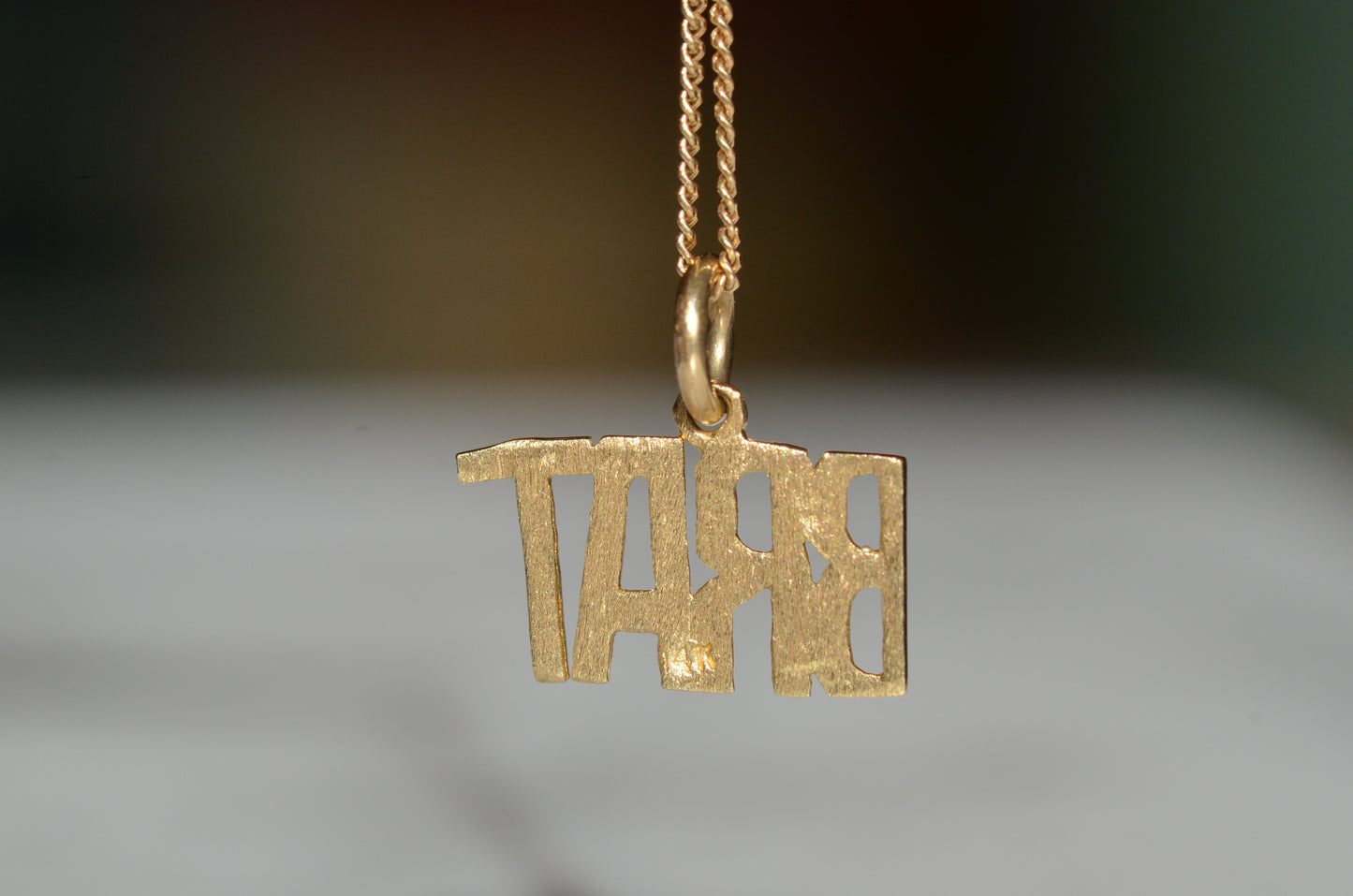 Vintage "Brat" Nameplate