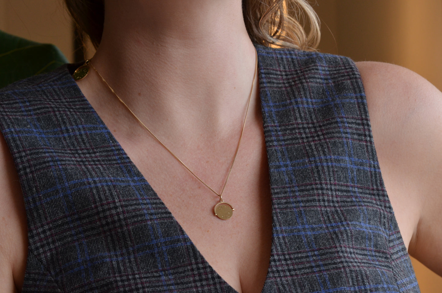 Round Vintage Happy Days Spinner