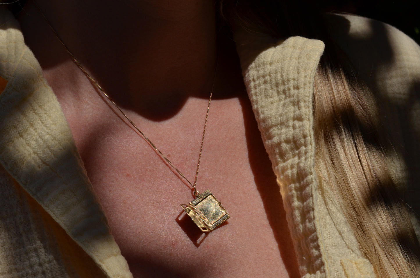 Midcentury British Passport Charm