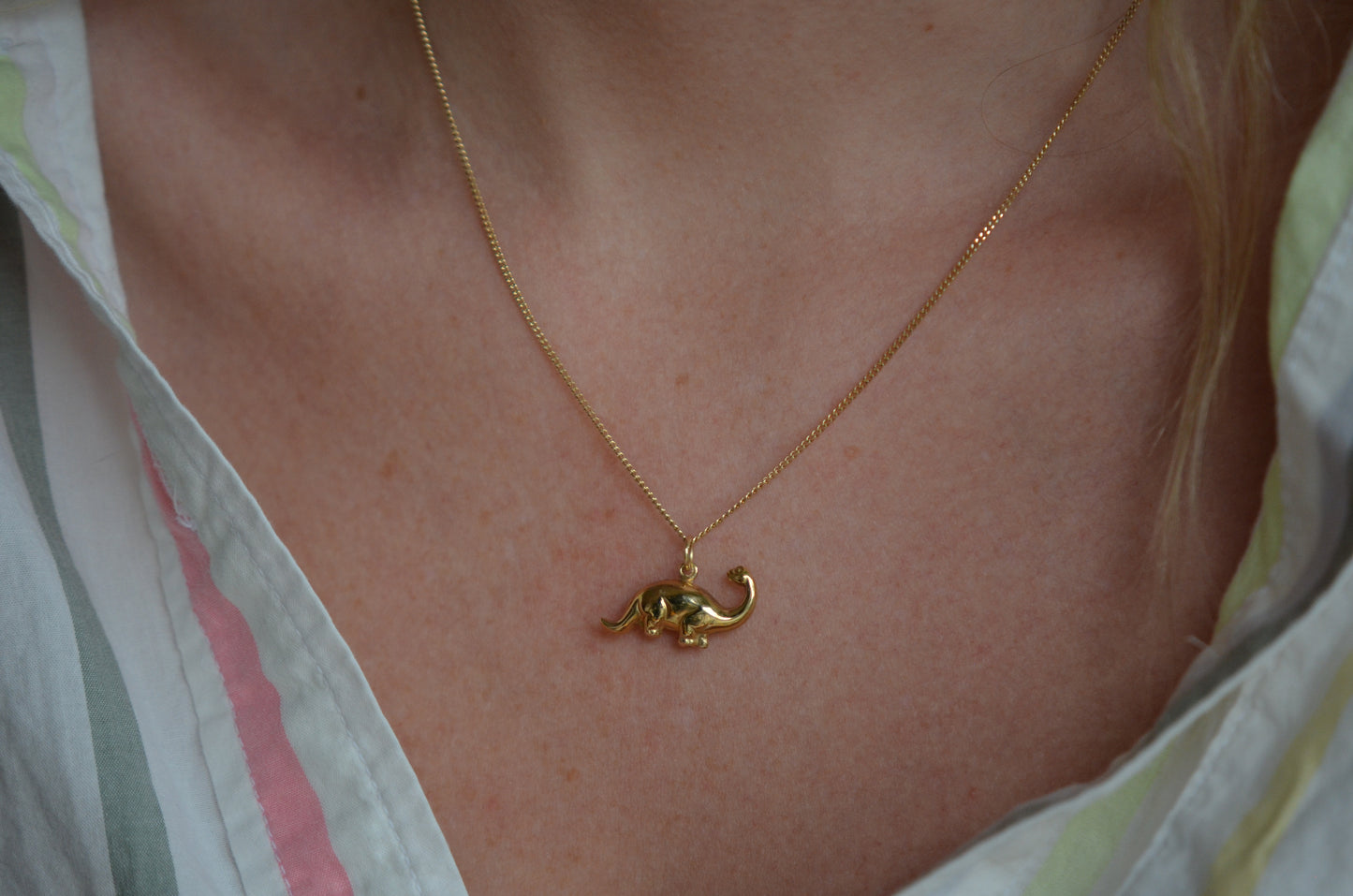 Friendly Brontosaurus Charm