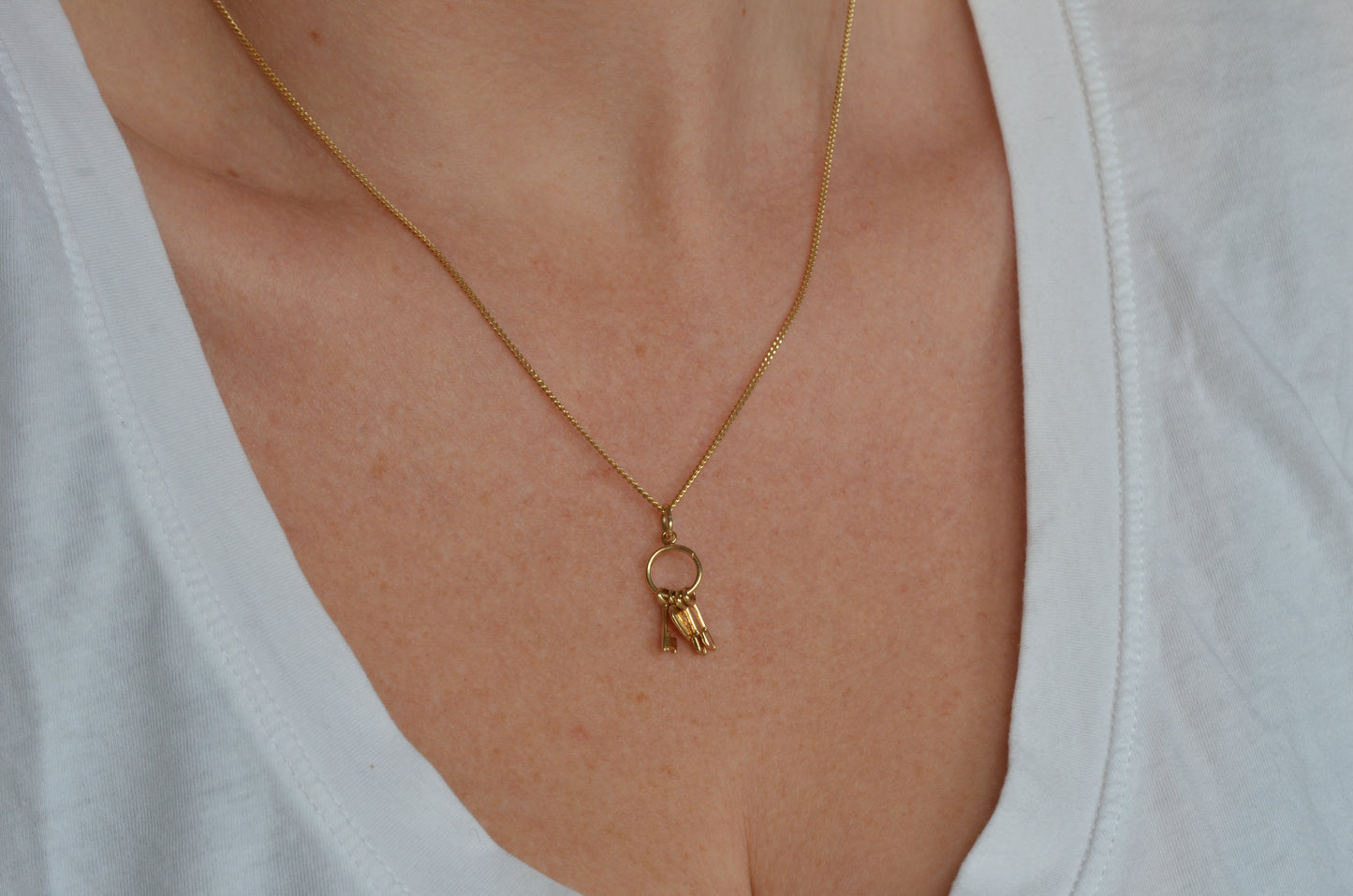 Keys to Your Heart Charm