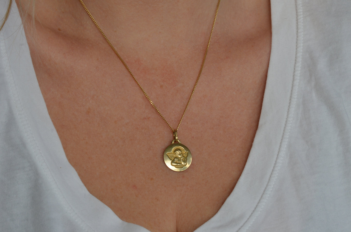 Darling Estate Angel Medallion