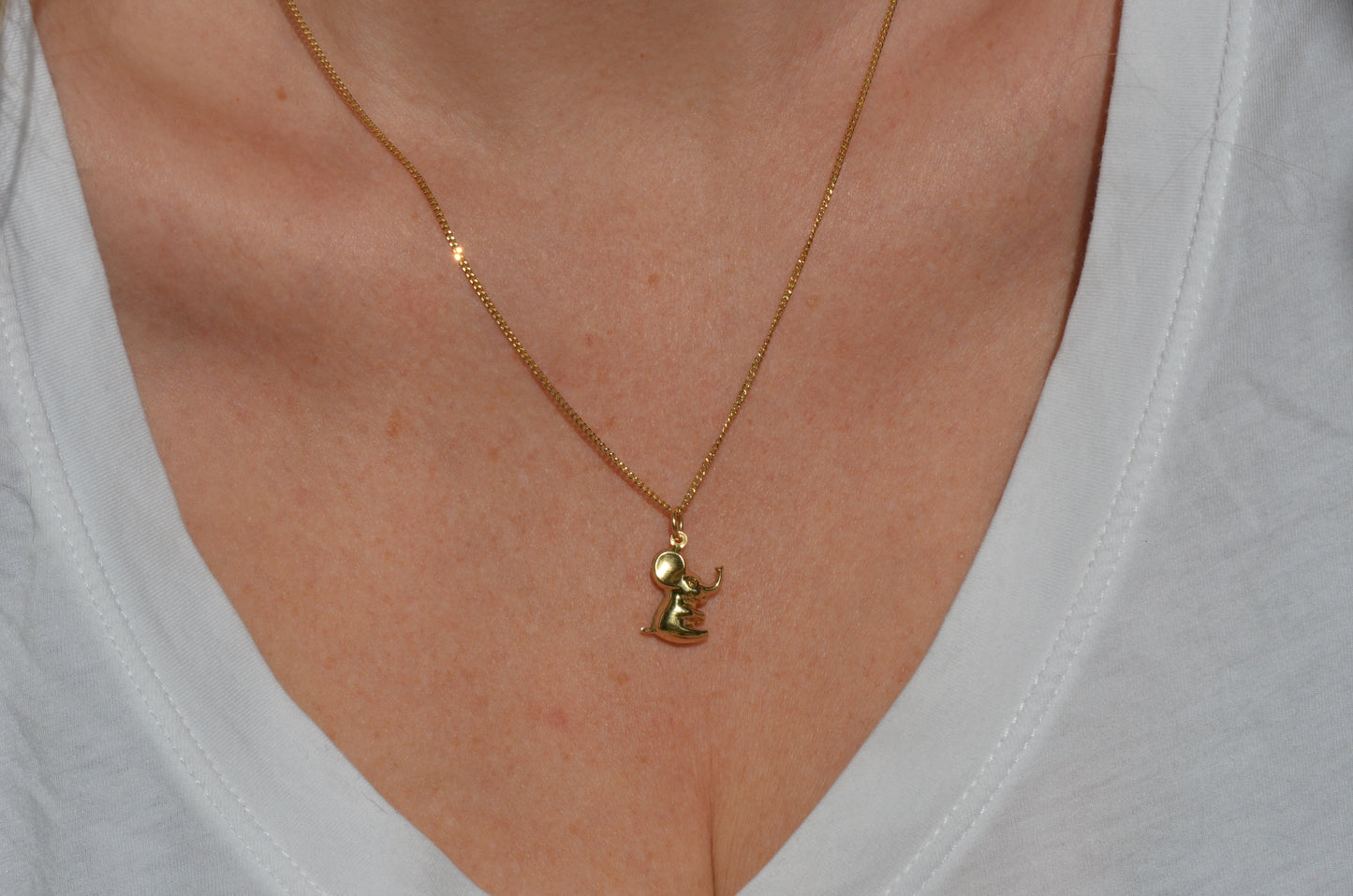 Teeny Elephant Charm