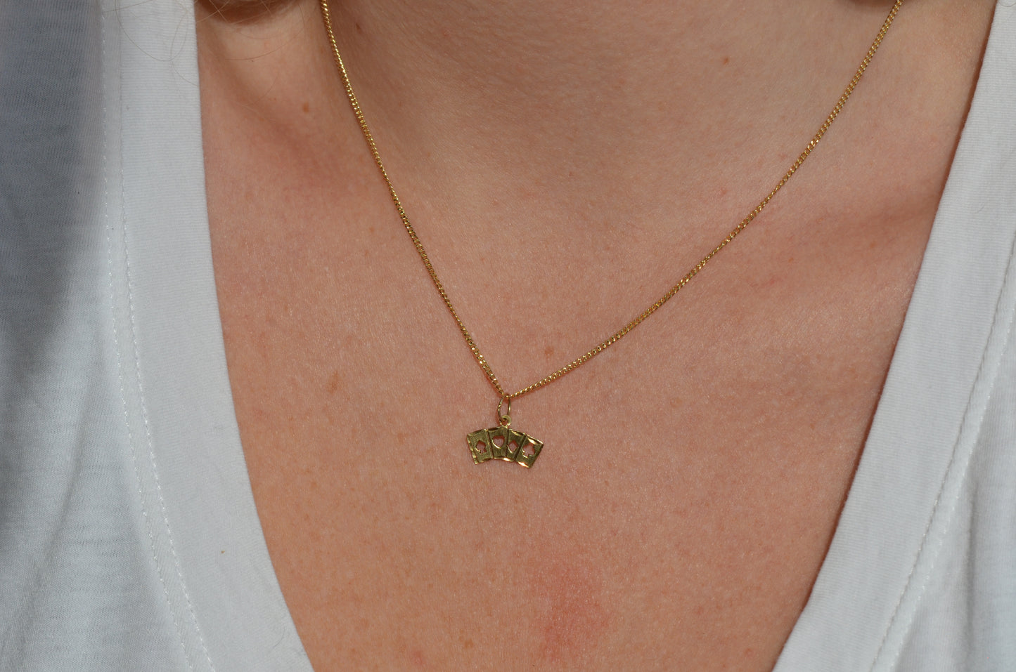 Petite Playing Cards Charm