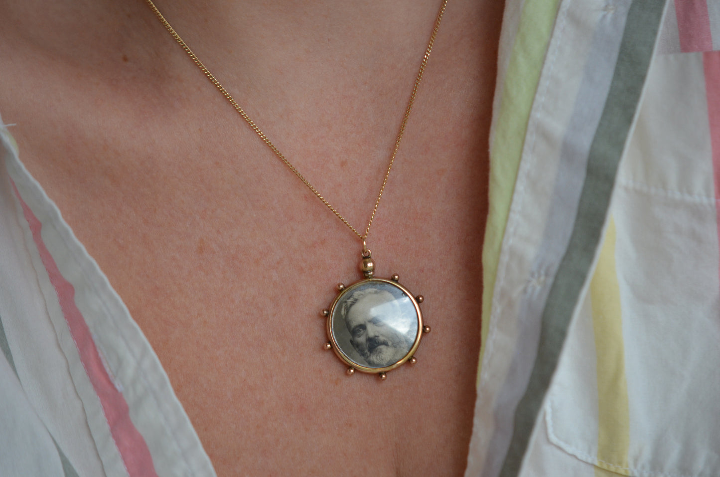 Sentimental Double Sided Antique Locket