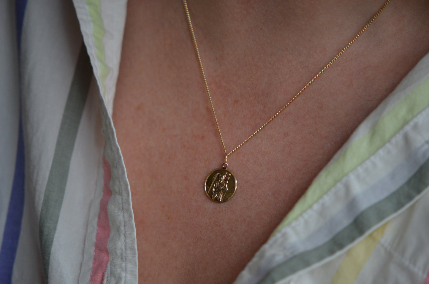 Staple Vintage St. Christopher Medallion