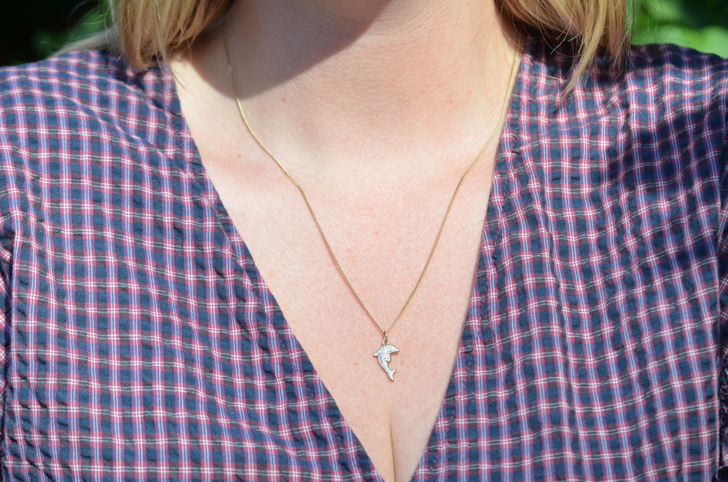 Delightful Vintage Dolphin Charm