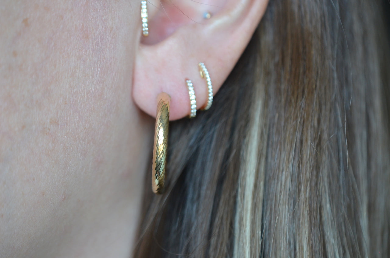Easy Twisted Estate Hoops