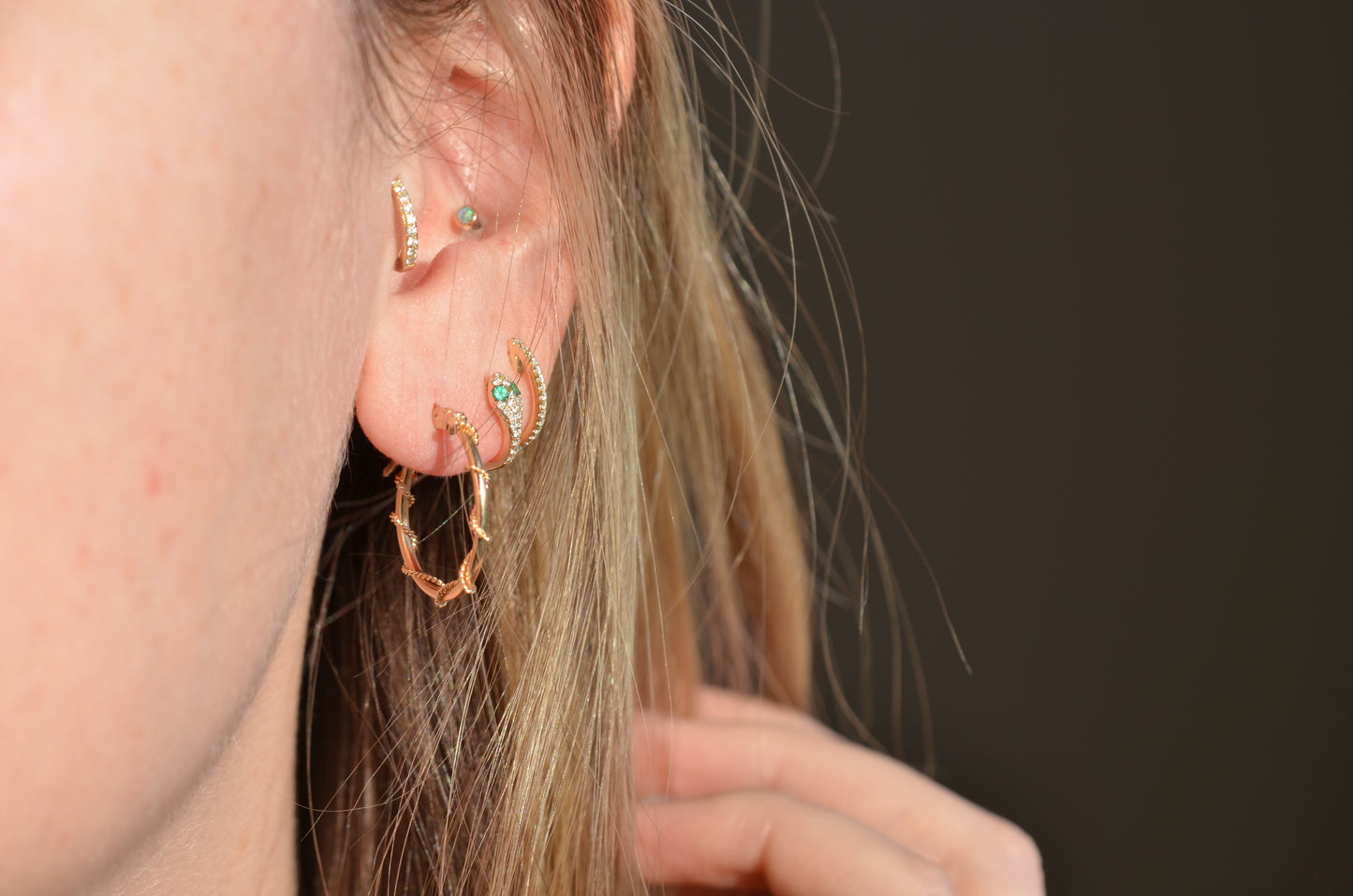 Nautical Vintage Rope Hoops