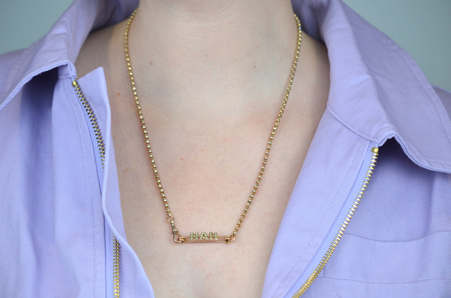 Delicate Antique "Nan" Brooch