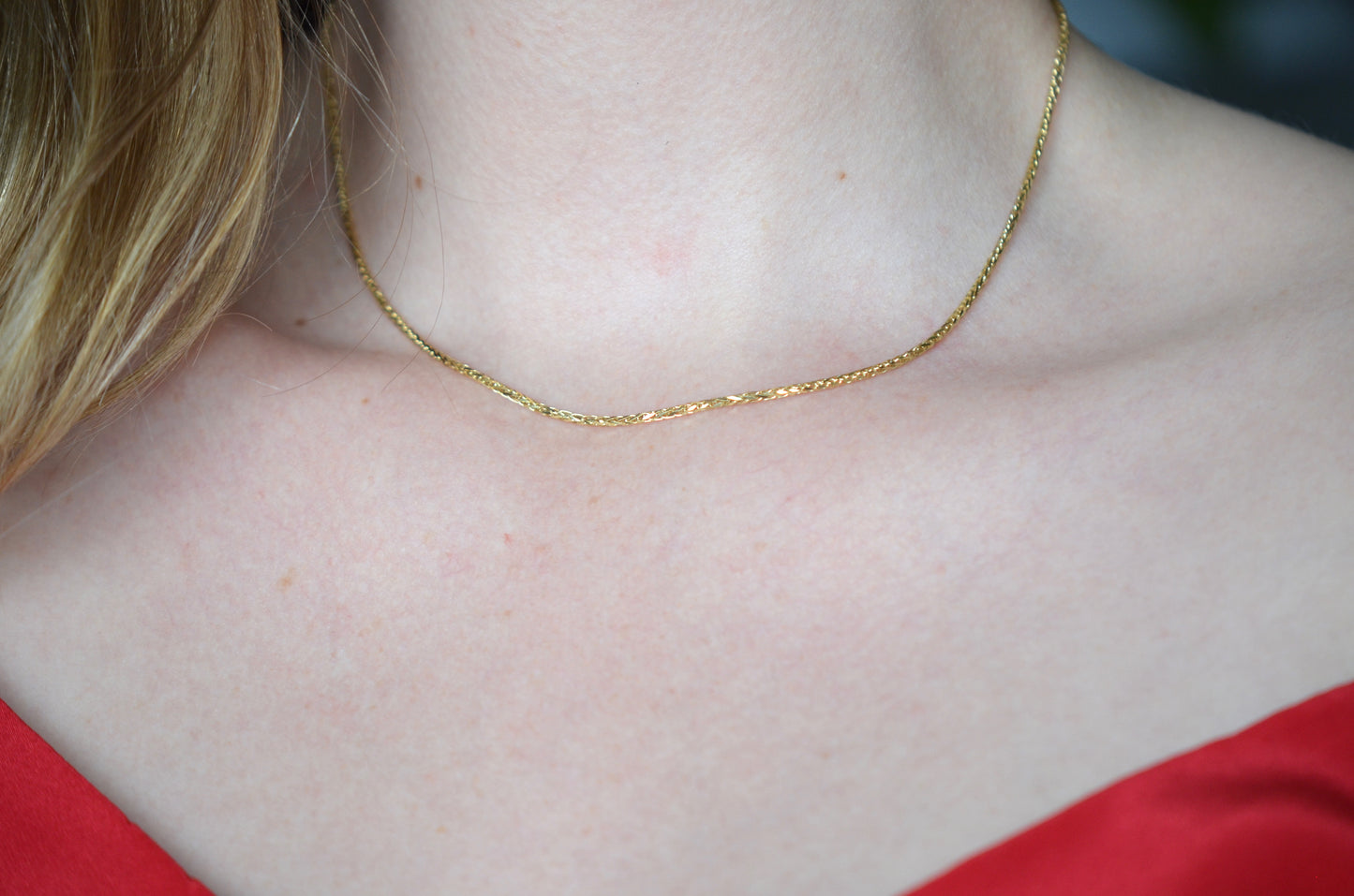 Silky Gold Estate Wheat Chain