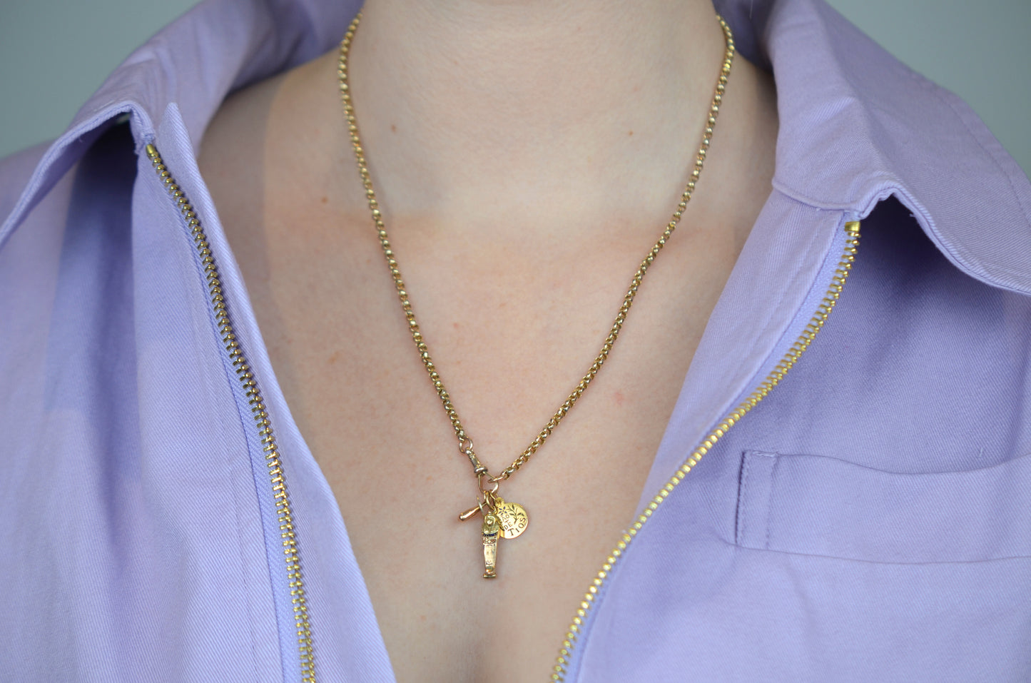 Workhorse Antique Gold Belcher Chain