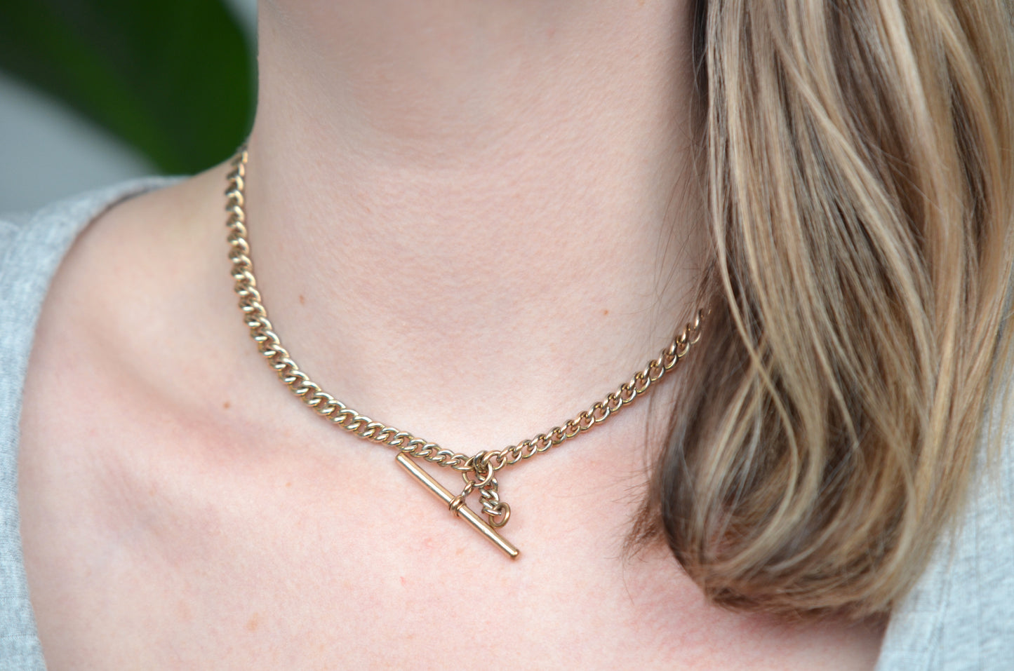 Darling Antique Rolled Gold Double Albert