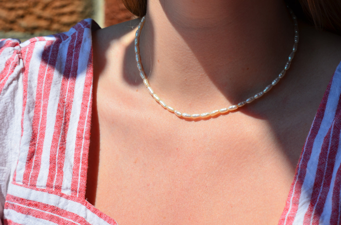 Sexy Estate Pearl Choker