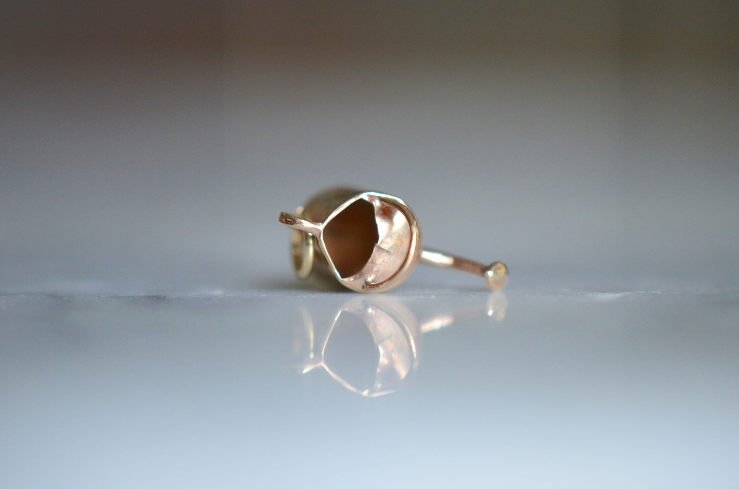 Vintage Gold Watering Can Charm