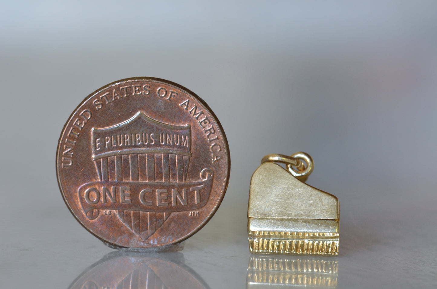 Tiny Estate Piano Charm