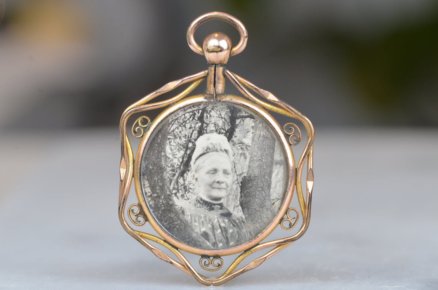 Ornate Antique Double Sided Locket