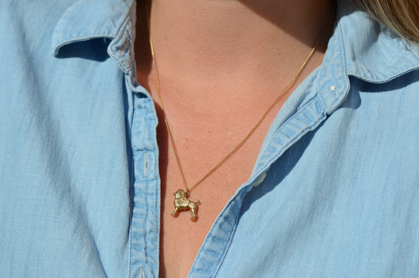 Midcentury Poodle Charm