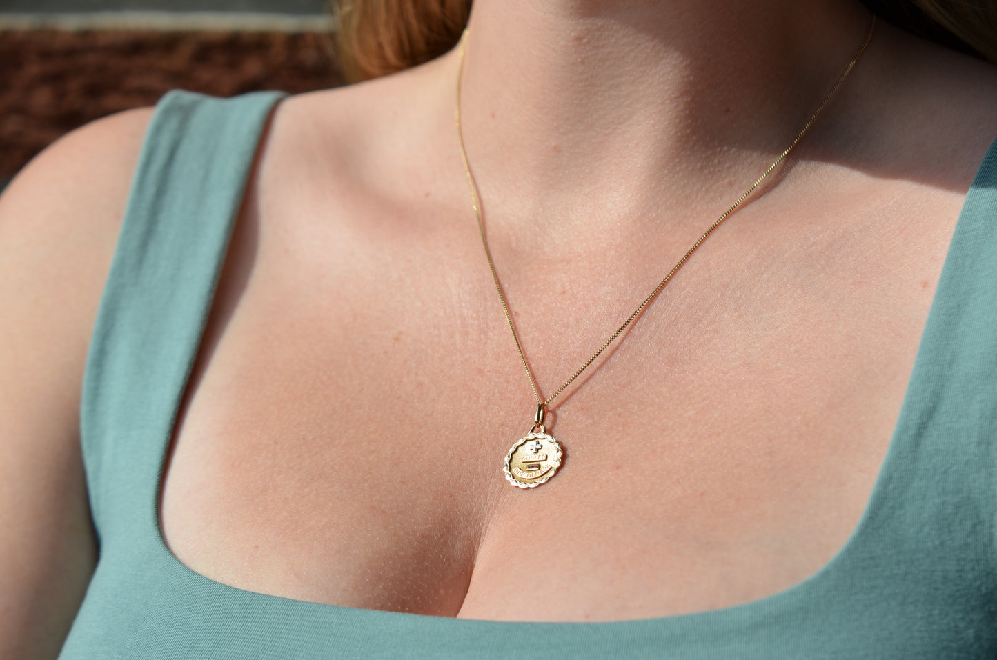 Romantic Vintage French Medaille d'Amour