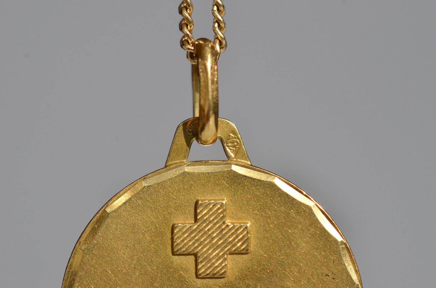 Unique Vintage Médaille d'Amour Pendant