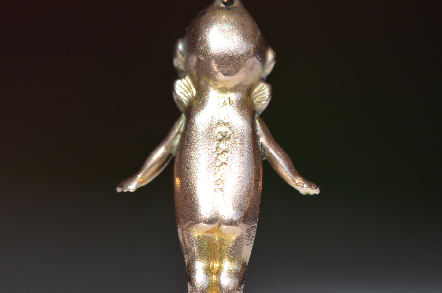 Vintage Gold Kewpie Charm