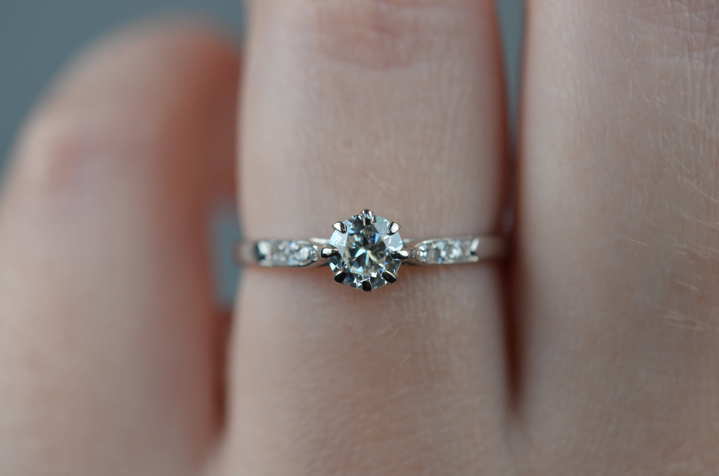 Daintiest Edwardian Engagement Ring
