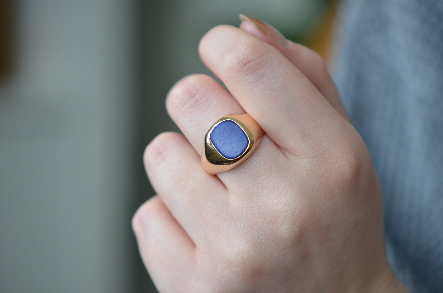 Vibrant Vintage Birks Lapis Signet