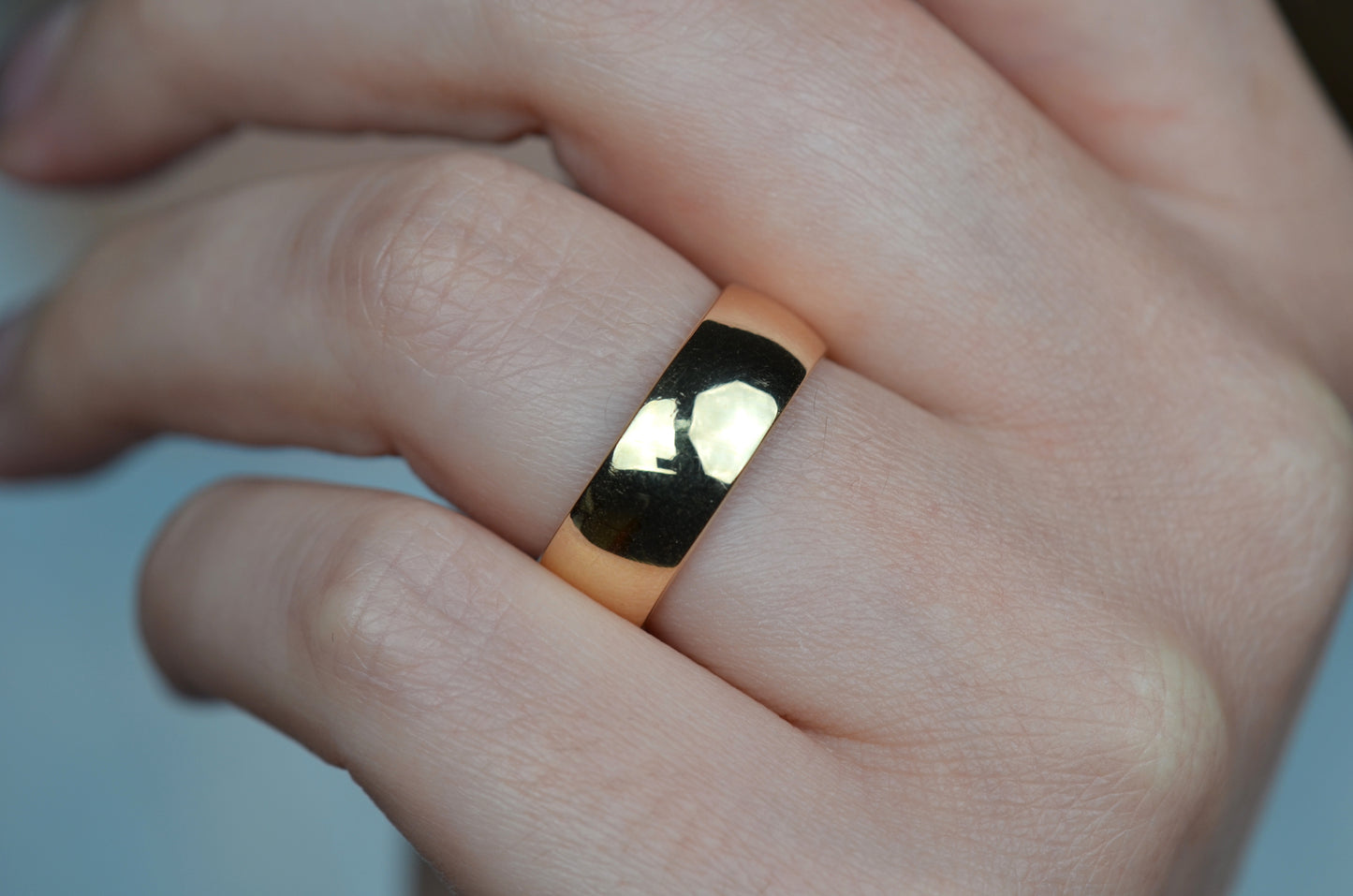 Chunky Estate Band Ring