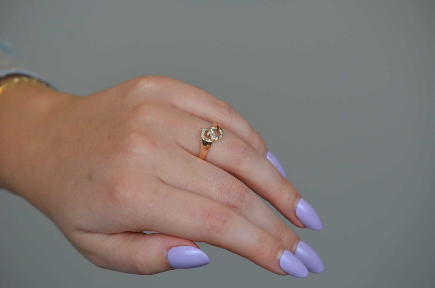 Cute Vintage GC Diamond Ring