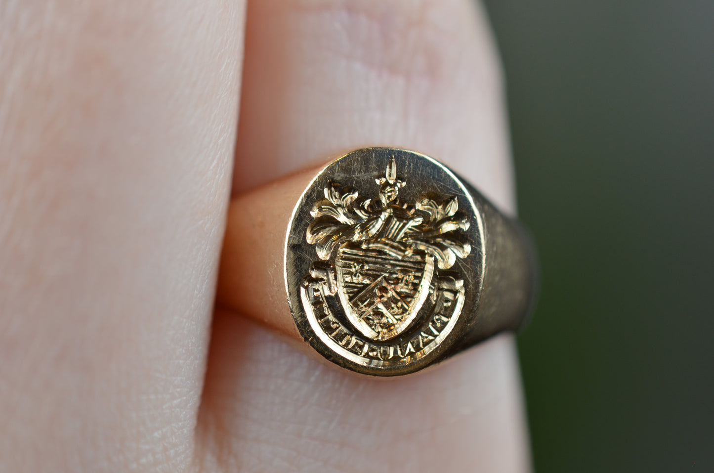 Clan MacKay Coat of Arms Vintage Signet