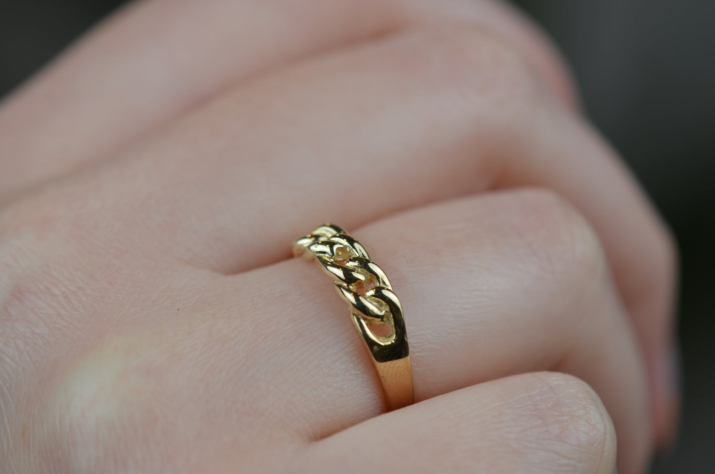 Sexy Vintage Chain Link Ring