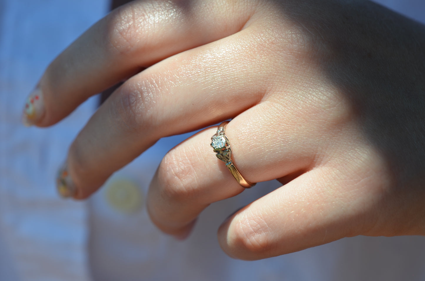 Modest Midcentury Diamond Ring