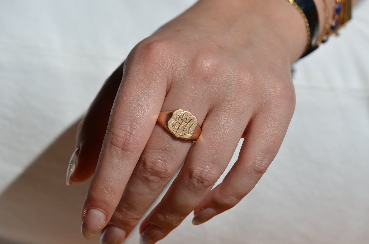 Heavy Antique Signet HW