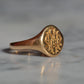 Fancy Antique Monogram Signet MRH