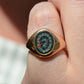 Crisp Bloodstone "Faithfully" Signet