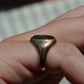 Crisp Bloodstone "Faithfully" Signet
