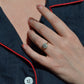Scintillating Vintage Old Euro Cluster Ring