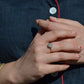 Scintillating Vintage Old Euro Cluster Ring