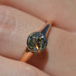 Vibrant Antique Austrian OEC Solitaire