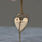 Small Engraved Heart Padlock