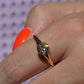 Vibrant Antique Austrian OEC Solitaire