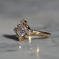 Antique Diamond Cardinal Ring