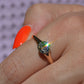 Vibrant Antique Austrian OEC Solitaire