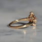 Antique Diamond Cardinal Ring